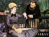 Edouard Manet The Conservatory painting